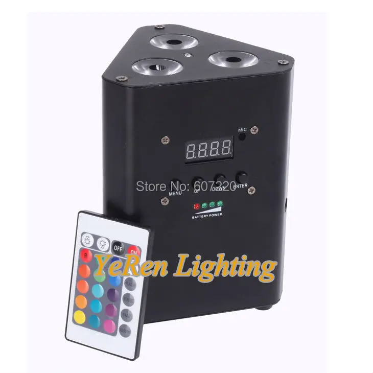 

Battery Powered LED Truss Light ,RGBW Quad color 4in1 Color Dj Wash Light,DJ Lights