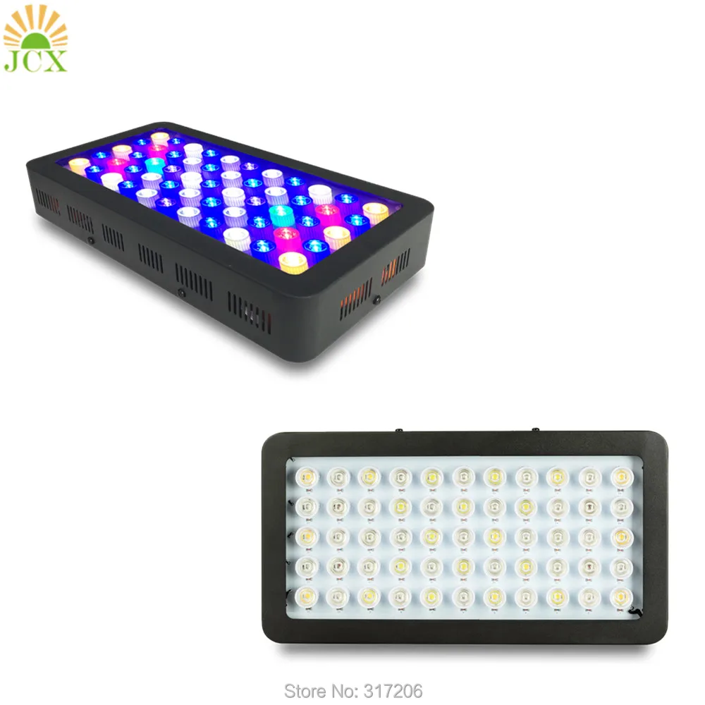 Full spectrum 165w Dimmable LED Aquarium Light for Coral Reef Aquarium