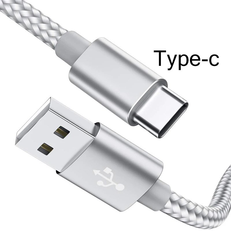 

Type C USB Cable For Samsung S10 Note 9 Huawei P20 Fast Charging Cable For Xiaomi Mi 9 Note 6 7 USB Type-C Cable Moblie Phone