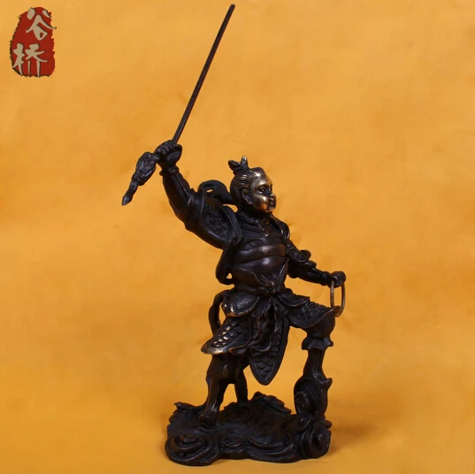

B0602 419Bronze sculpture, antique bronze crafts small copper handmade bronze sculpture, decoration statue