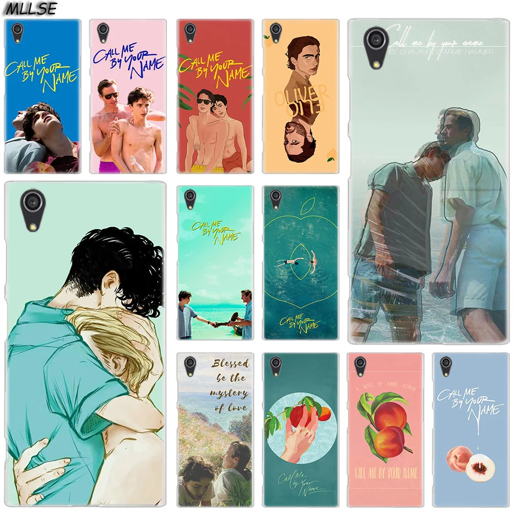 

MLLSE Peach and Plum Call Me By Your Name Case for Sony Xperia X XA XA1 XA2 Plus XA3 XZ XZ1 XZ2 XZ3 XZ4 Compact L1 L2 L3 Cover