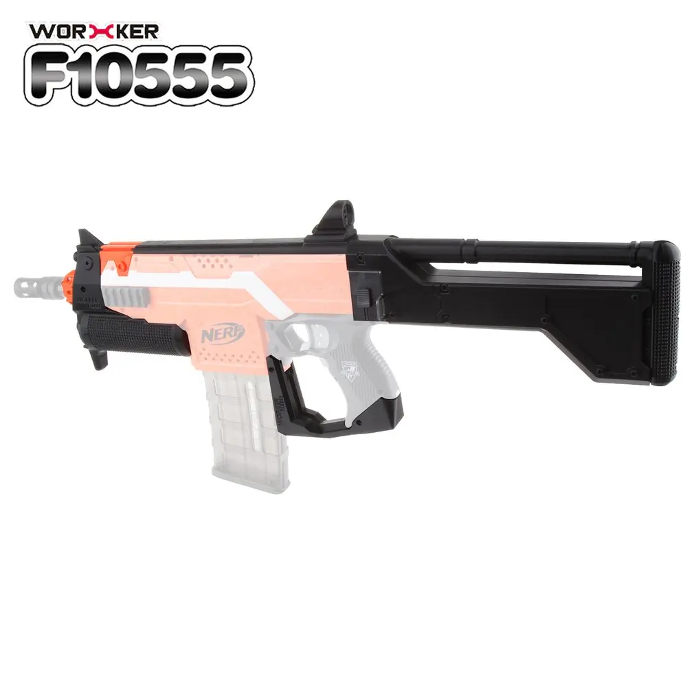 

Black Environmental PLA Material 3D Printing Modularization NO.190 TS Sculpt Set Barrel Kit Suitable for Nerf Stryfe