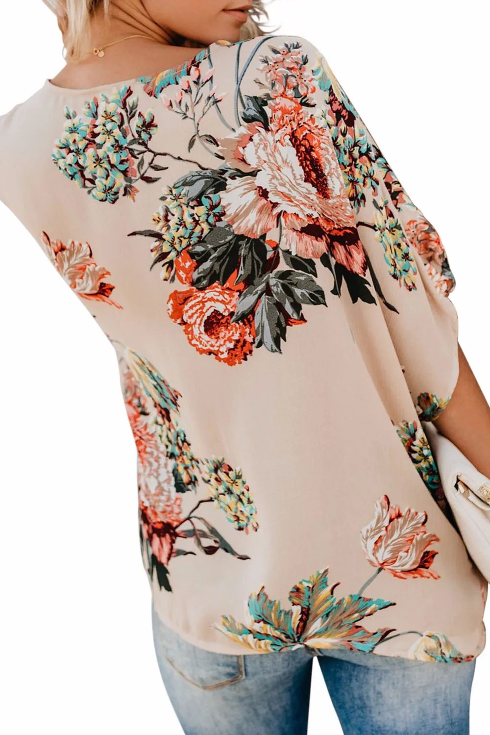 Apricot-Amaryllis-Floral-Twist-Top-LC251837-18-2