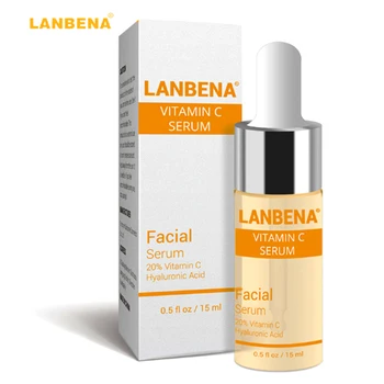 

LANBENA Vitamin C Serum VC Essence Remove Dark Spot Freckle Speckle Fade Ageless Whitening Skin Care Whitening Face Anti Winkles