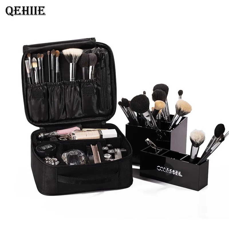 Ceny Kosmetyczka Case wysokiej jakości kosmetyczka wodoodporna kosmetyczka organizator podróży pudełko na przyrządy do makijażu profesjonalne kobiety makijaż Tas
