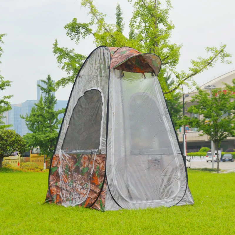 Cena Pojedyncza osoba wędkarska przenośny odkryty namiot rozkładany automatycznie z funkcją UV 120*120*170CM namiot do łowienia na lodzie z czapka przeciwsłoneczna