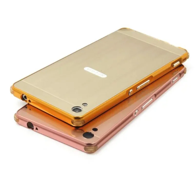ZEALLION для sony Xperia XA Ultra/F3212 случай 2 в 1 покрытие металла Алюминий Frame тонкий матовый