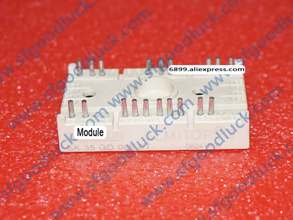 SK35GD065ET 3-phase bridge inverter module 600V 45A Case T52 weight:30g