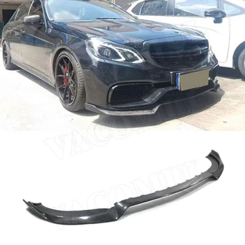 

Carbon Fiber Front Lip Spoiler For Benz E Class W212 E260 E300 E400 E63 AMG 2014 2015 2016 Bumper Guard Car Styling