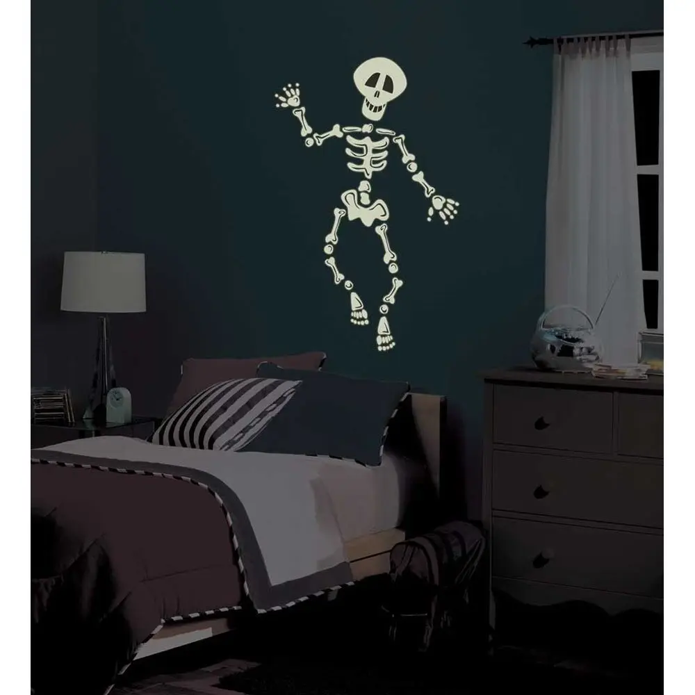 DCTAL Halloween Sticker Skull Car Decal Posters Vinyl Wall Decals