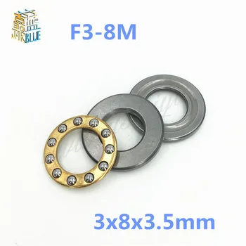 

1PC F3-8M Grooved Thrust Bearing 3x8x3.5 Stainless cage FOR DURANGO 603005
