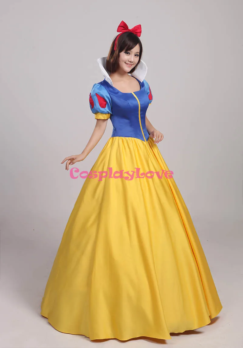 CosplayLove Snow White Dress Cosplay Costume For Halloween Christmas Party (6)