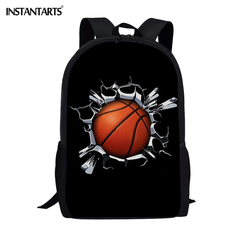 

INSTANTARTS Kids 3D Design High Quality Big Shoulder Backpack Bookbags Students