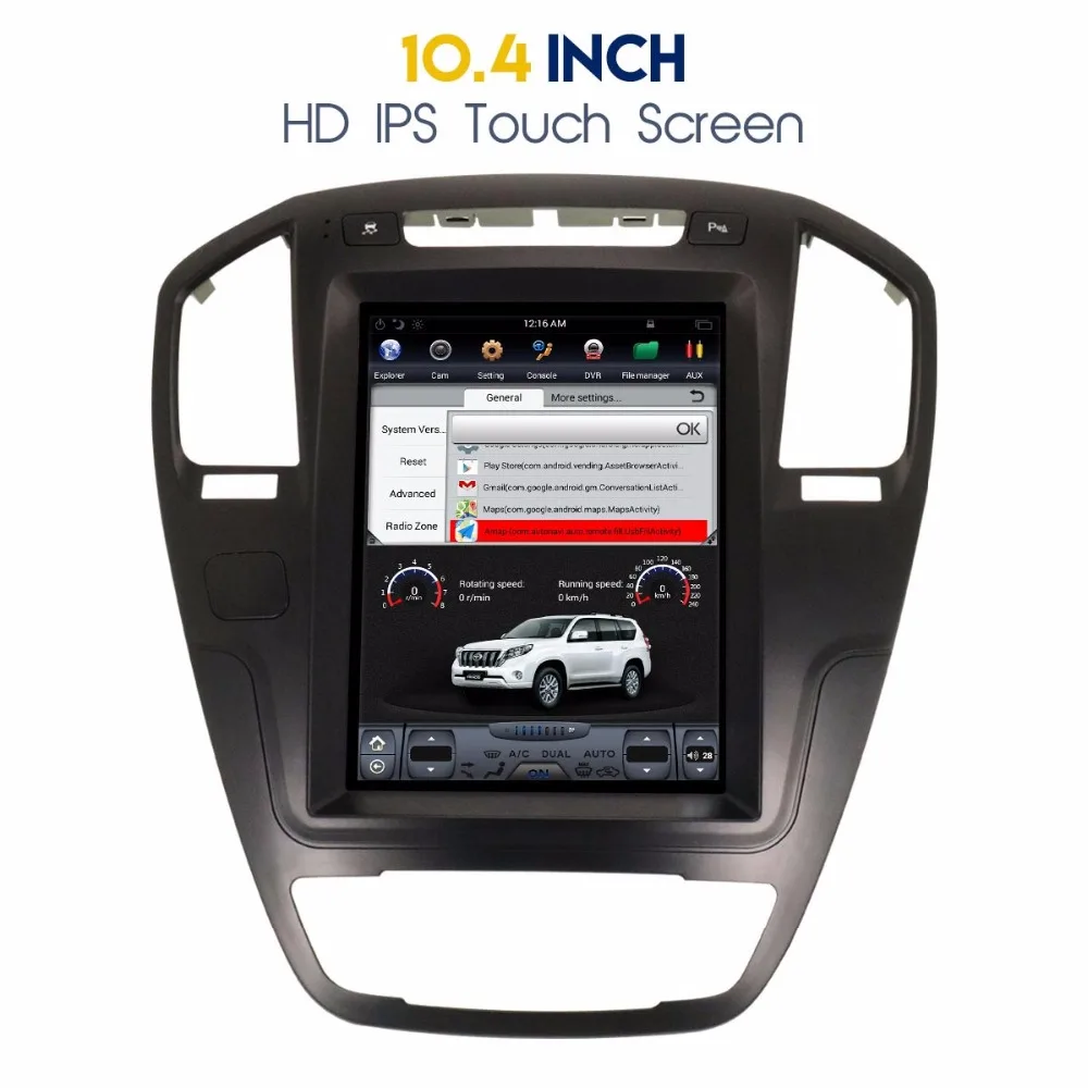 Best ZWNAV Android 8.1 4GB+64GB Car GPS Radio No DVD Player Navigation For Opel Insignia Vauxhall Holden CD300 CD400 Stereo Headunit 3