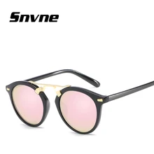 Snvne película de color de ojos de gato gafas de Sol Retro gafas de sol para hombres mujeres Marca de diseño gafas de sol oculos feminino hombre KK156