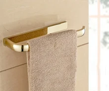 Wall Mounted Luxury Polished Gold Color Brass Bathroom Single Towel Bar Towel Rail Holder Bathroom Accessory mba844 Wall Mounted Luxury Polished Gold Color Brass Bathroom Single Towel Bar Towel Rail Holder Bathroom Accessory mba844