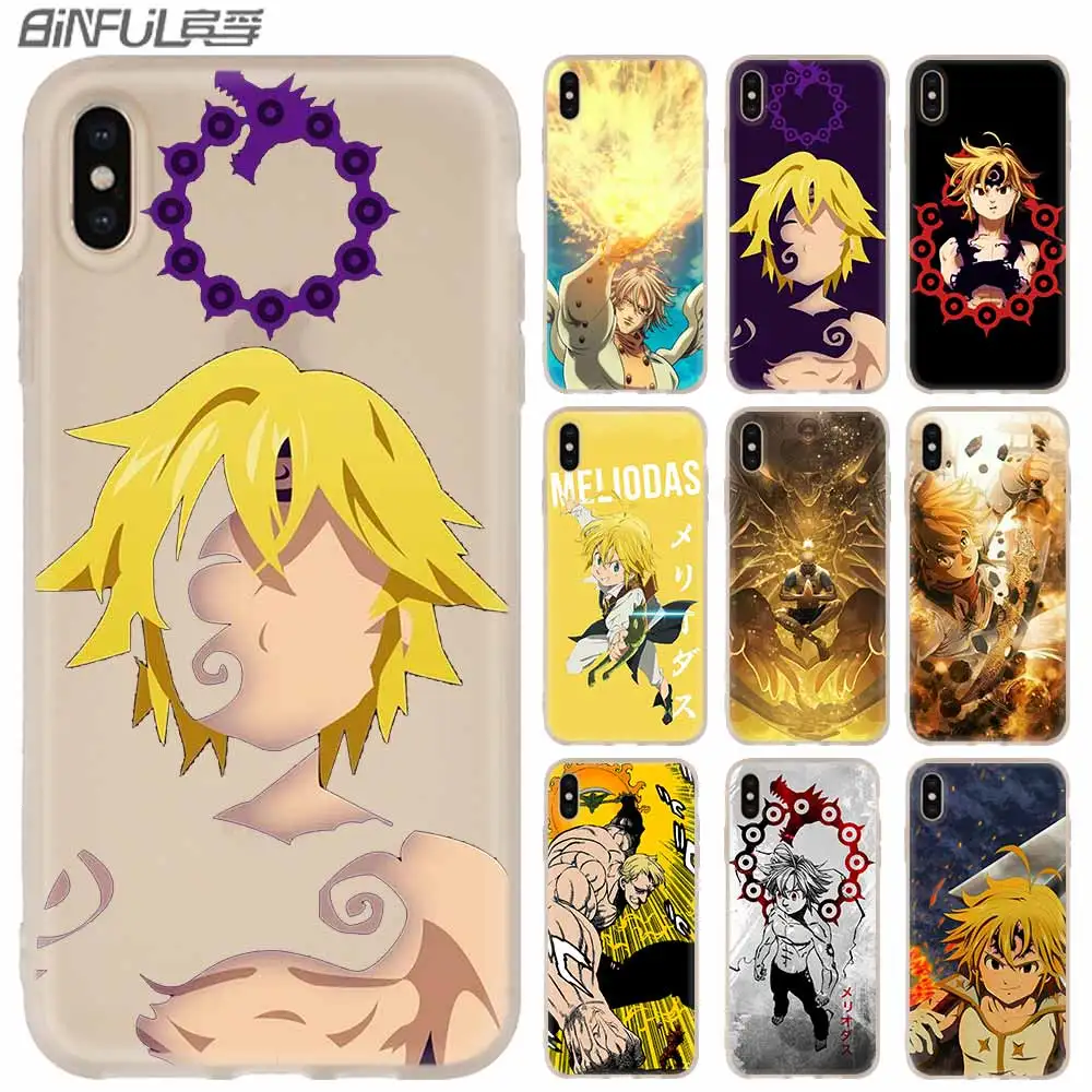 

The Seven Deadly Sins Case for iphone XS Max XR X 10 Cover Phone Cases for iphone 7 7plus 6s 6 8 plus 5 4s