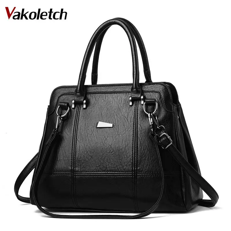 

Vintage luxury shoulder bags Lady bolsa 2022 autumn fashion casual tote bags Quality patent leather women handbags handbag KL506
