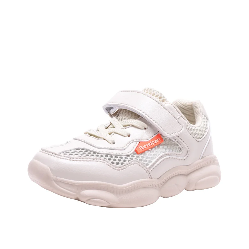 

Beedpan Girl's little white shoes brushed Waterproof and resistant to dirty the shoe size is 26-37