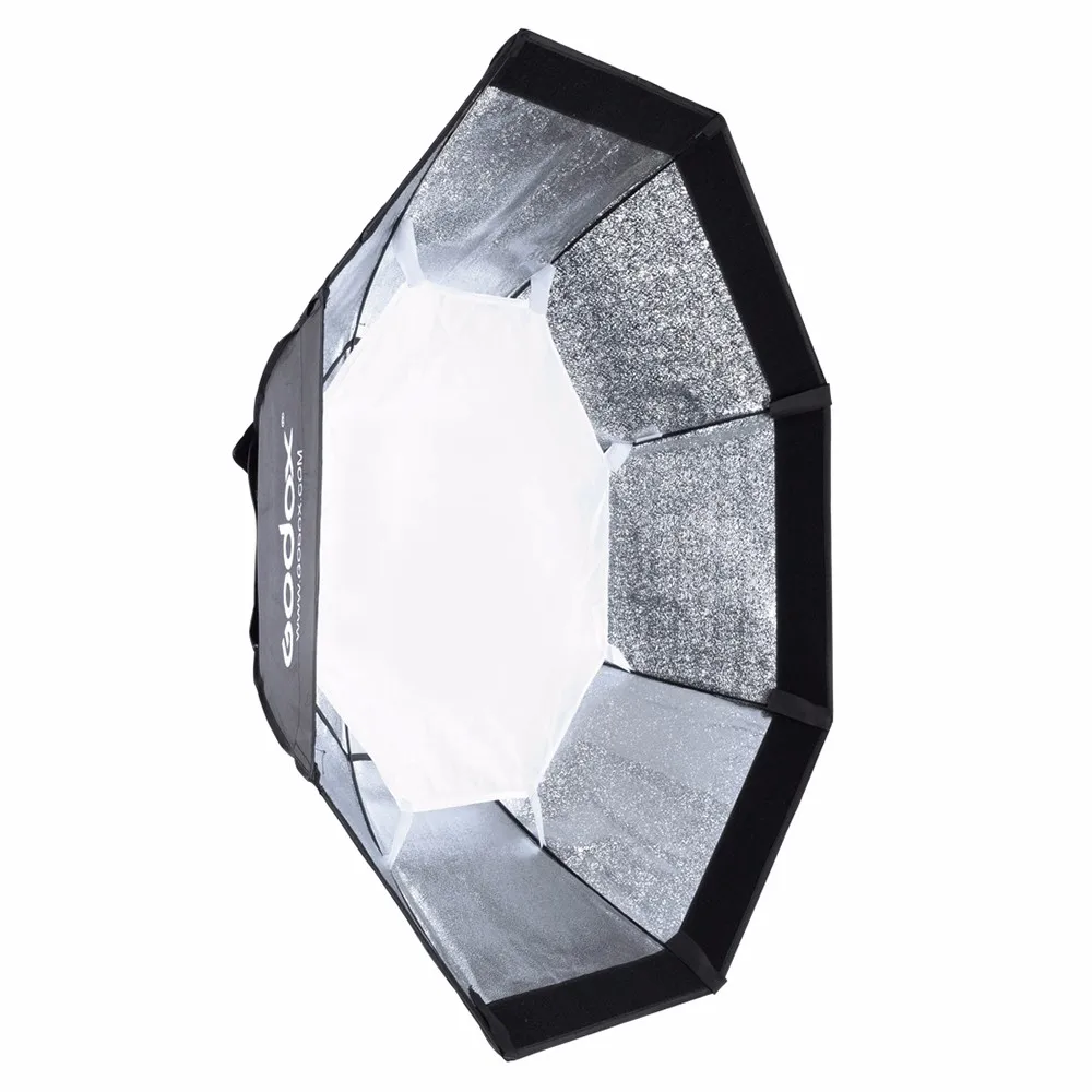 Godox BW95cm Pro Studio Octagon Honeycomb софтбокс с отражателем 95 см 3" с креплением Bowens для студии стробоскоп вспышка светильник