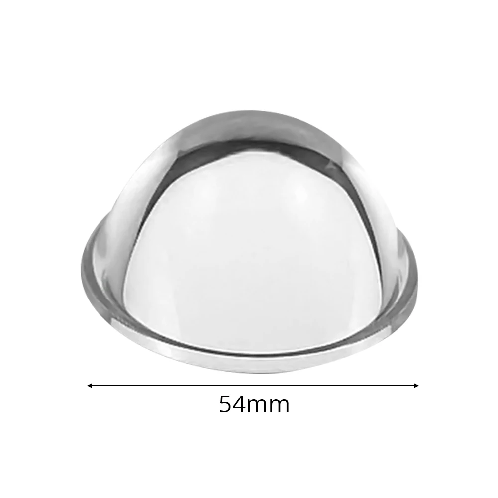 Светодиодный объектив 30/44/54/66 мм плоско-выпуклая стеклянная линза конденсаторная линза оптическая линза фокусировка