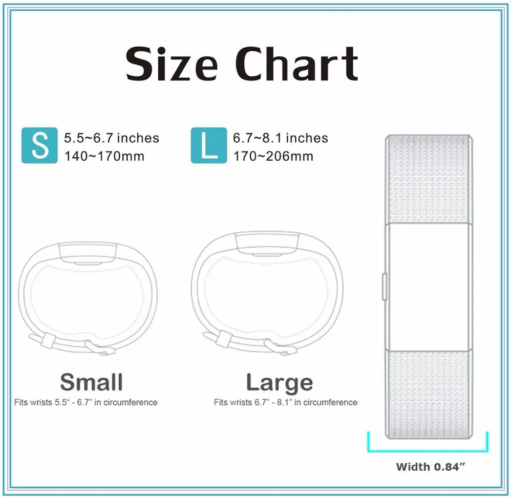 3 шт. в упаковке, Сменные аксессуары, силиконовые браслеты, ремешок для часов, ремешок для Fitbit Charge 2 HR, большой и маленький