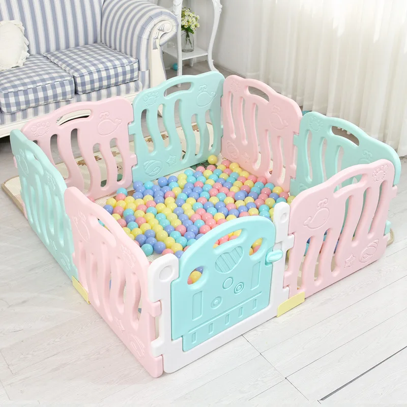 Safe Protection Baby Toddler Activity Walking Crawling Game Fence Indoor Baby Kids Play Space Fence