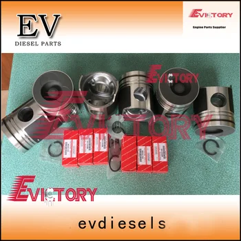 

6D24 6D24T PISTON +piston pin clip for Mitsubiishi engine overhaul