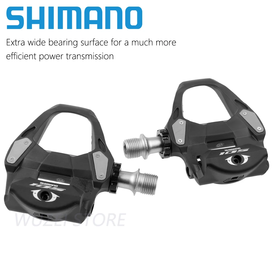 Componentes de pedales SPD de bloqueo automático SHIMANO 105 PD 5800/R7000 que se utilizan para piezas de bicicleta de carretera - 4