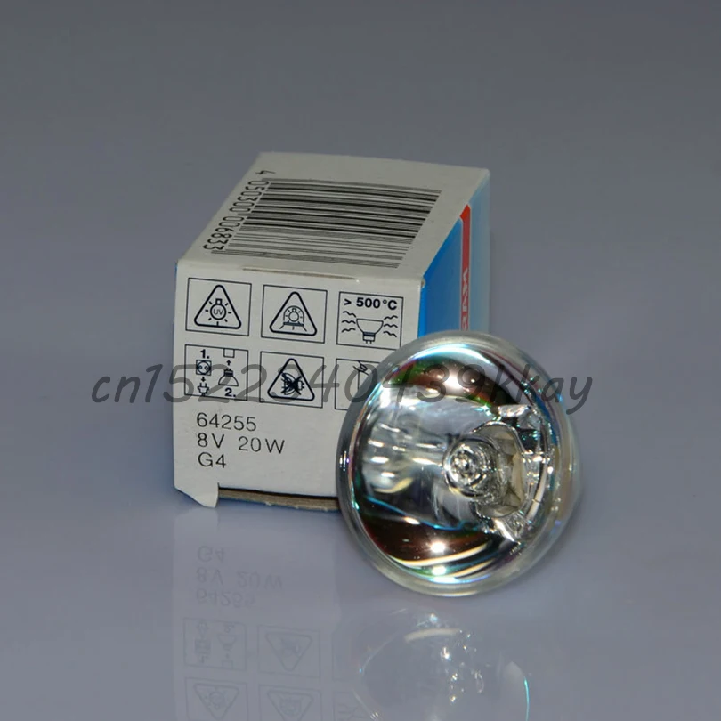 

leicaS6E stereoscopic microscope bulb OSRAM 64255 8V 20W 8V20W GZ4 Cup bubble halogen light lamp bulb