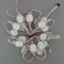 200 шт. DC12V ws2811/1908 IC D30 диаметр 30 мм 5050SMD RGB 3 светодиода светодиодный пиксельный Точечный светильник модуль водонепроницаемый DHL FedEx Express
