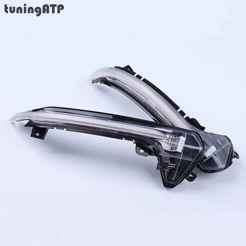 tuningATP Clear Wing Mirror Dynamic Sequential Turn Signal LED Lights