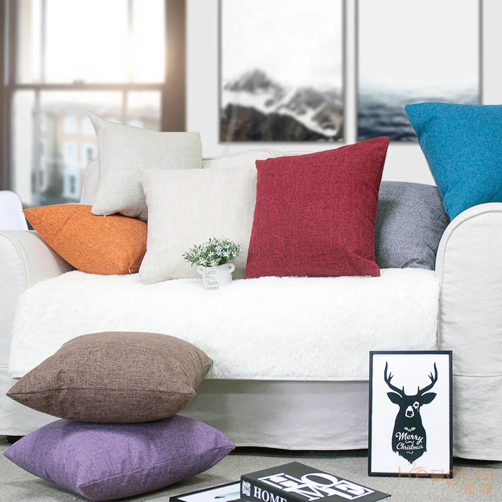 Retro Polyester Pure Color Imitation Linen Home Decor Cushion Cover Car Chair Throw Pillow Pillow Case 30/35/40/45/50/55 Custom
Retro Polyester Pure Color Imitation Linen Home Decor Cushion Cover Car Chair Throw Pillow Pillow Case 30/35/40/45/50/55 Custom