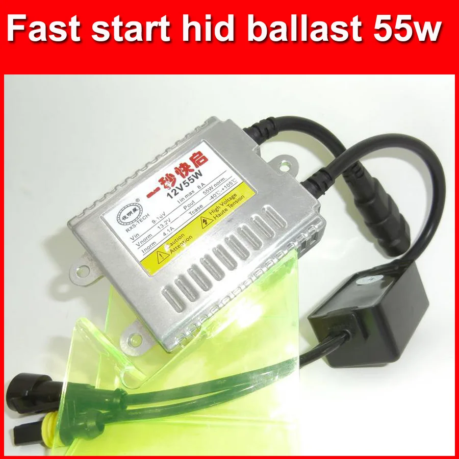 2016 new car headlight 12v 45w AC hid ballast fast start xenon ballast 55w quickly start in 1