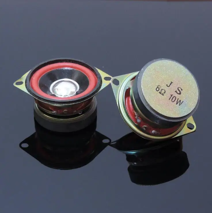 

2pcs 2 Inch 52mm 8 ohm 10W Hi-Fi Subwoofer Speaker Audio Super Bass Woofer Loudspeaker DIY