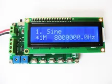 Free shipping DDS820 8M DDS function signal generator signal generator signal source 60M frequency meter mwg20 20mhz signal generator duty cycle offset amplitude adjustable the dds source sweep