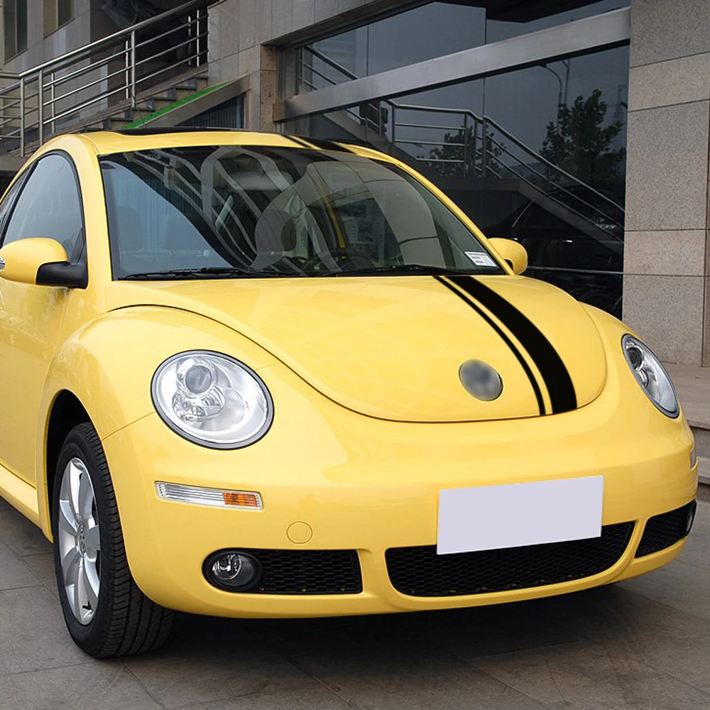 Набор автомобилей капот линия крыша задние полосы наклейка кузова для Volkswagen Beetle