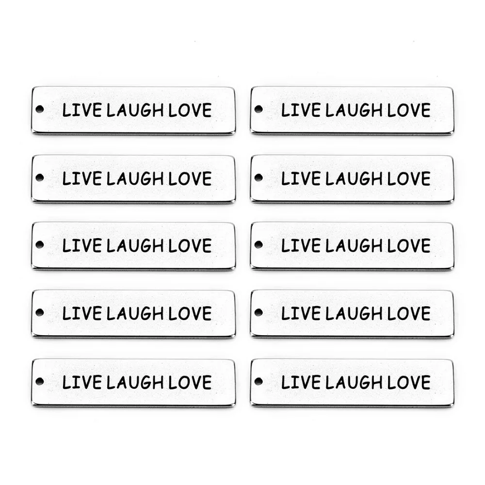 T0045A,live laugh love10X40mm