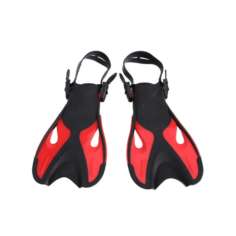 

2019 New Adjustable Children Kids Super-soft Comfortable Snorkeling Swimming Fins Long Flippers Diving Training Equipment Q