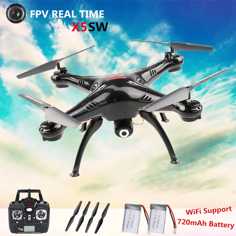 Original WIFI FPV Real Time 2 4G 6 Axis Syma X5 X5SW RC font b Drone