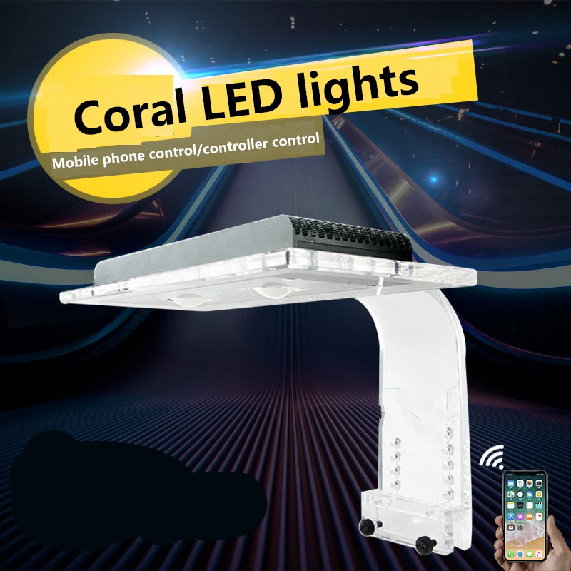 ZA-1201L ZA1201WIFI светодиодный светильник коралловый для выращивания морских рифов Белый Синий аквариумный аквариум SPS LPS цвет для выращивания