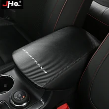 JHO автомобильные аксессуары центральной консоли Защитная крышка коробки подлокотника для 2011- Ford Explorer 2013 2012