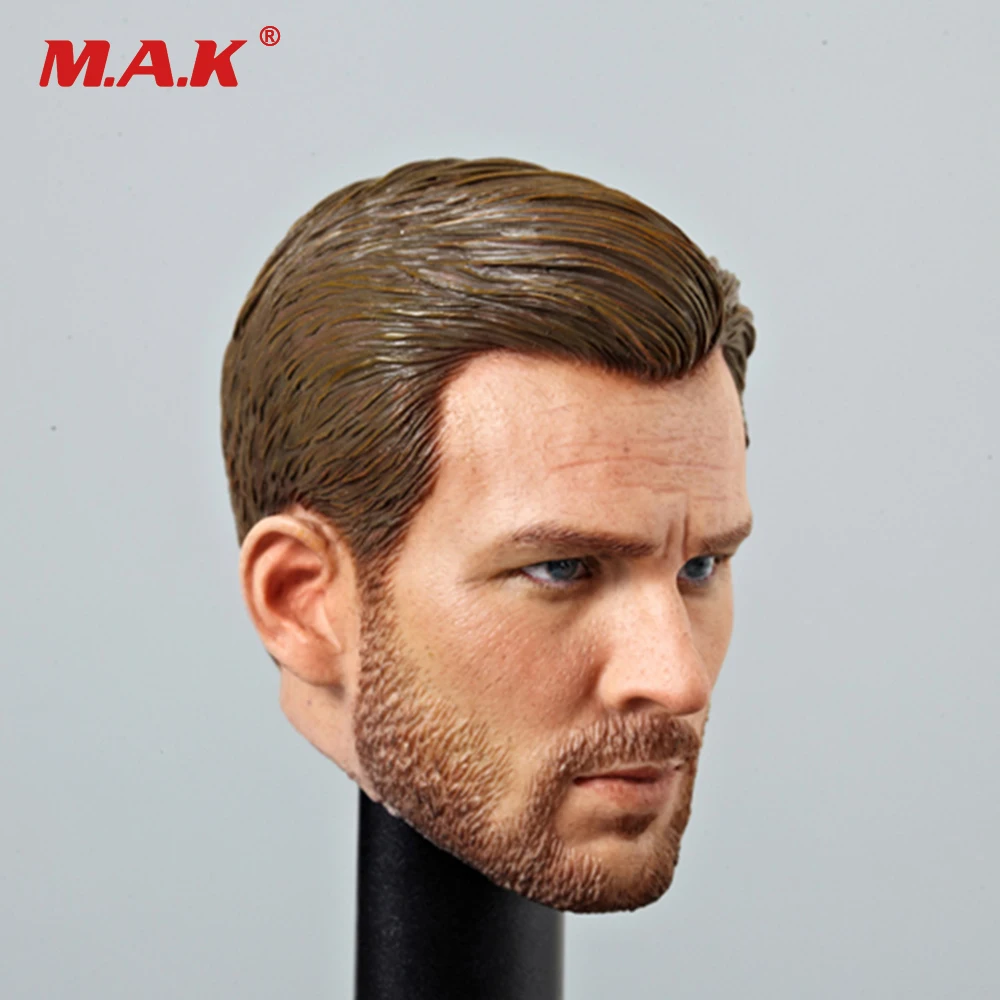 

1/6 Scale European Boy Male Figure Head Sculpt Steve Rogers Wound Ver. and Normal Version 1/6th Captain America Head Carving