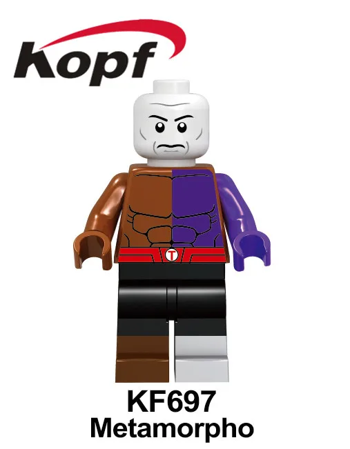 

Building Blocks Single Sale Superboy Metamorpho Sandman Mark 50 Vulture Model Collection Toys For Children KF697