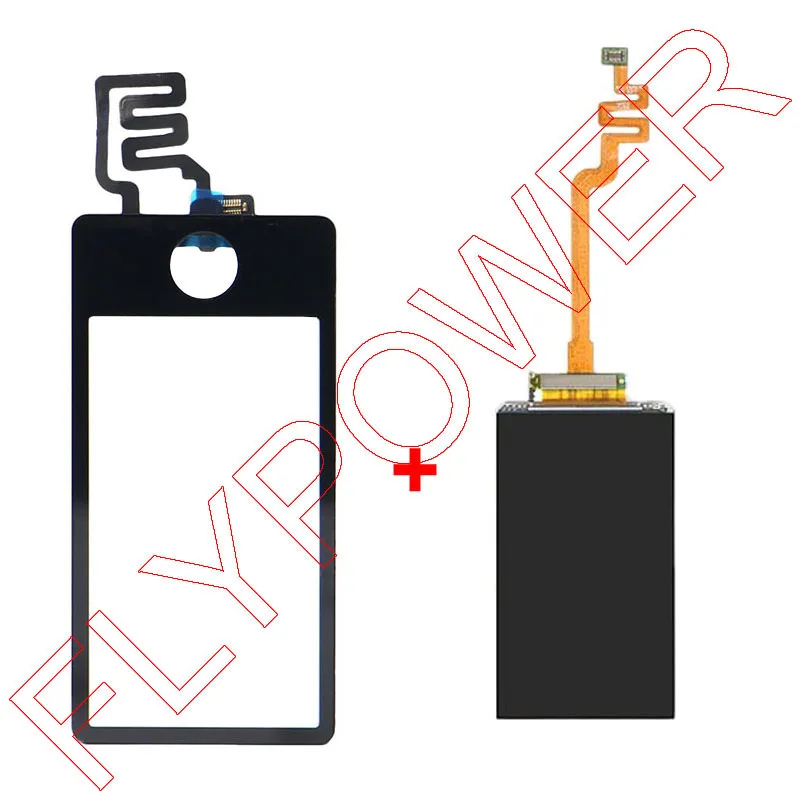 Offerte Per ipod Nano 7 7th Gen screen display lcd con touch screen digitizer Pannello Del Sensore; bianco e Nero; 100% di Garanzia