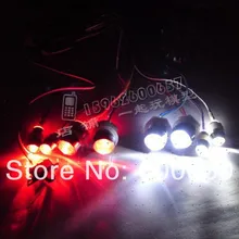 Модель свет подходит для всех видов моделей четыре спереди и четыре сзади RC Свет непрерывного света