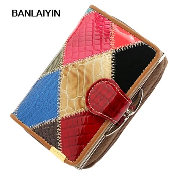 

Foreign Trade New Women Wallets Alligator Grain Vertical Hasp Ma'am Coins Card Holder Purse Wallet Fashion