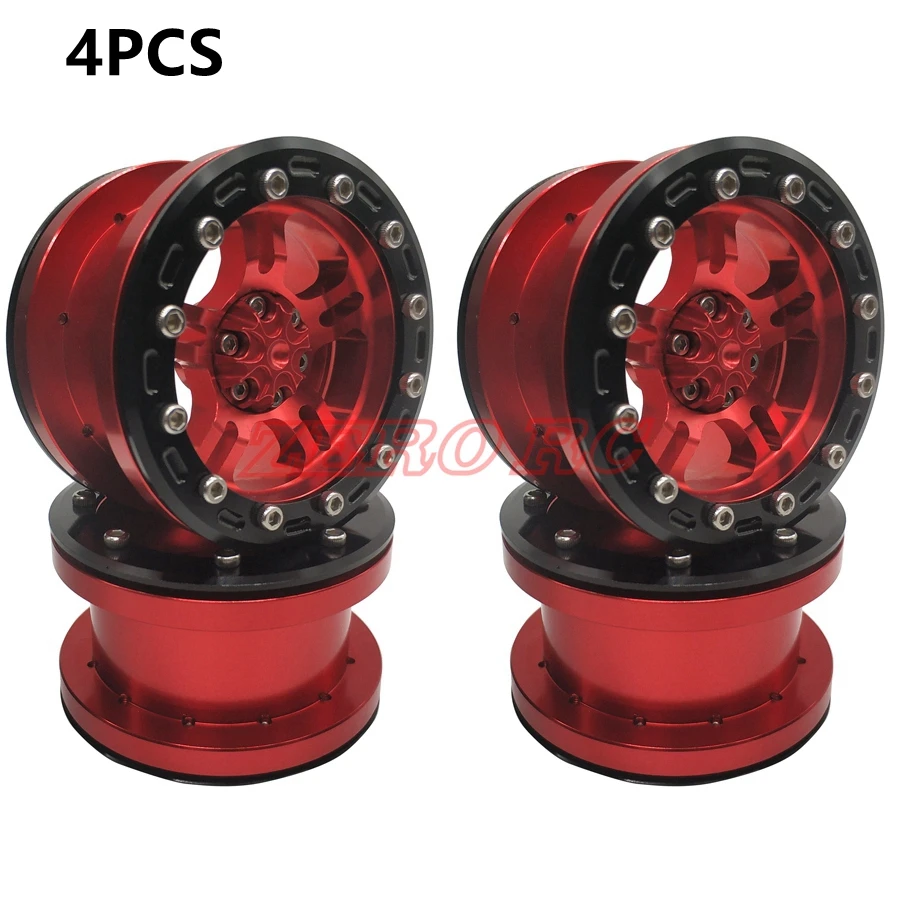 Колесо Beadlock Rim (4) для радиоуправляемого 1/10 грузовика осевой SCX10 Рейф Джип TRX-4 |