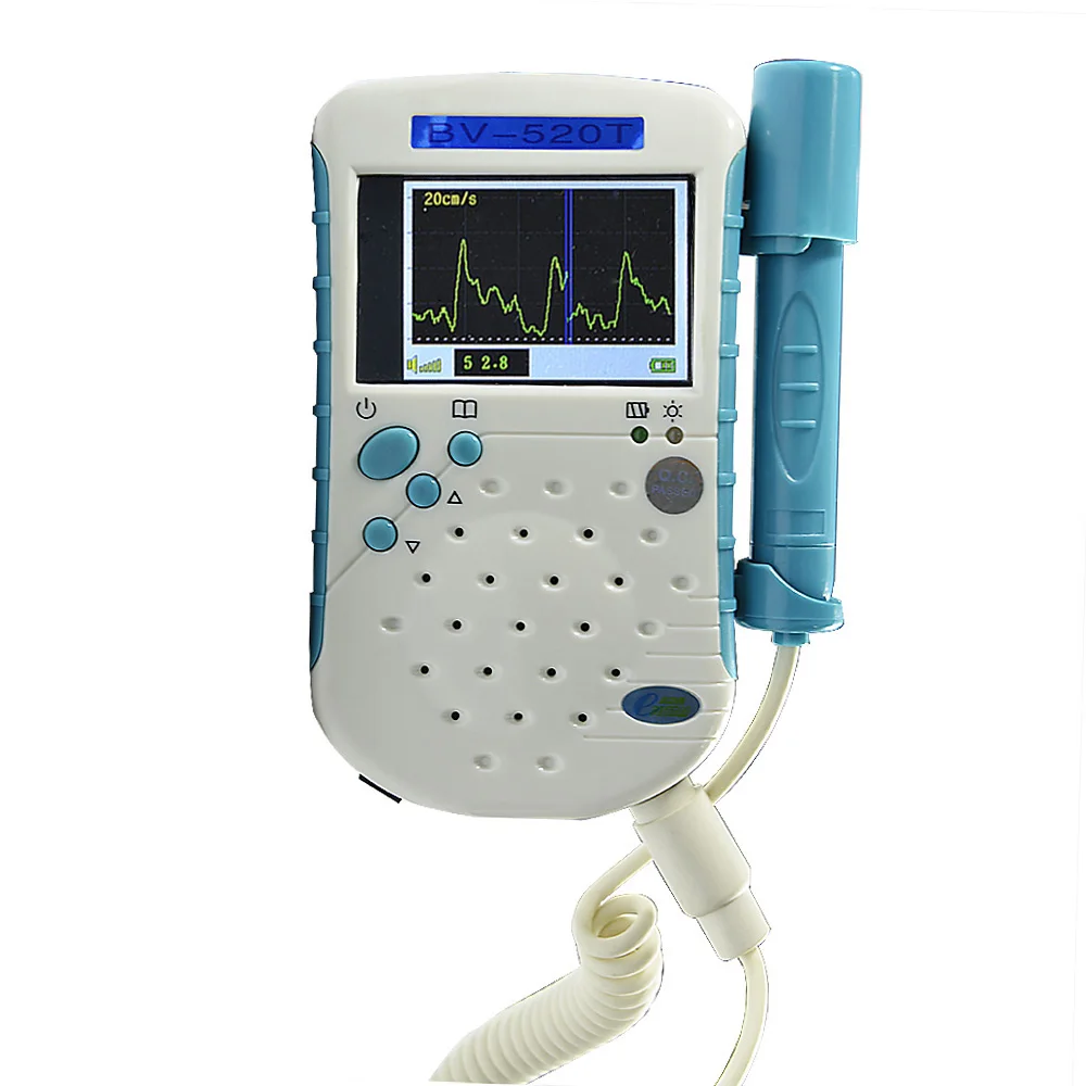 Unbidirection vascular doppler with software conne...
