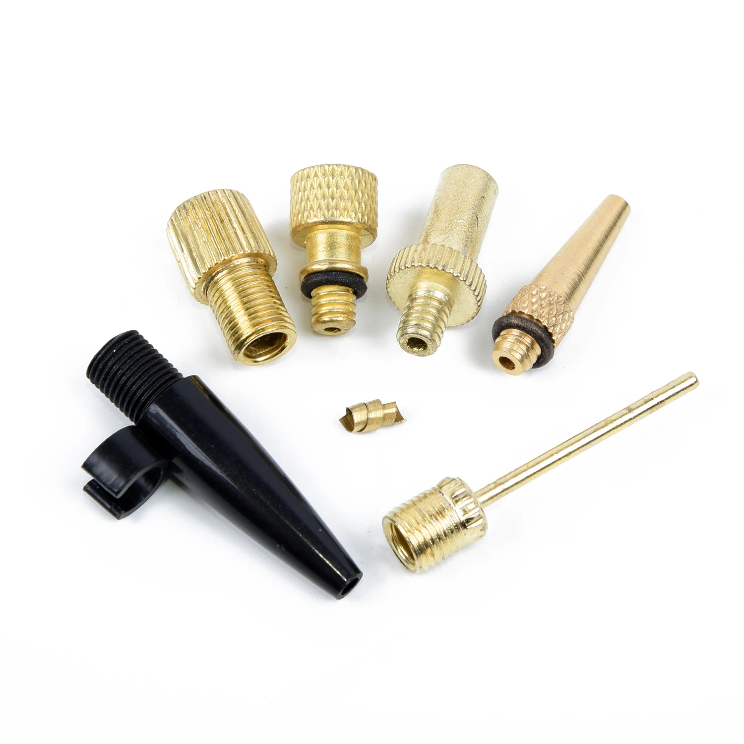 6 pcs/set Bicycle Bike Tire Tool Air Valve Ball Sports Inflatable Pump Needle Nozzle Adapter Football Soccer Pump Pin accessory 6 pcs/set Bicycle Bike Tire Tool Air Valve Ball Sports Inflatable Pump Needle Nozzle Adapter Football Soccer Pump Pin accessory